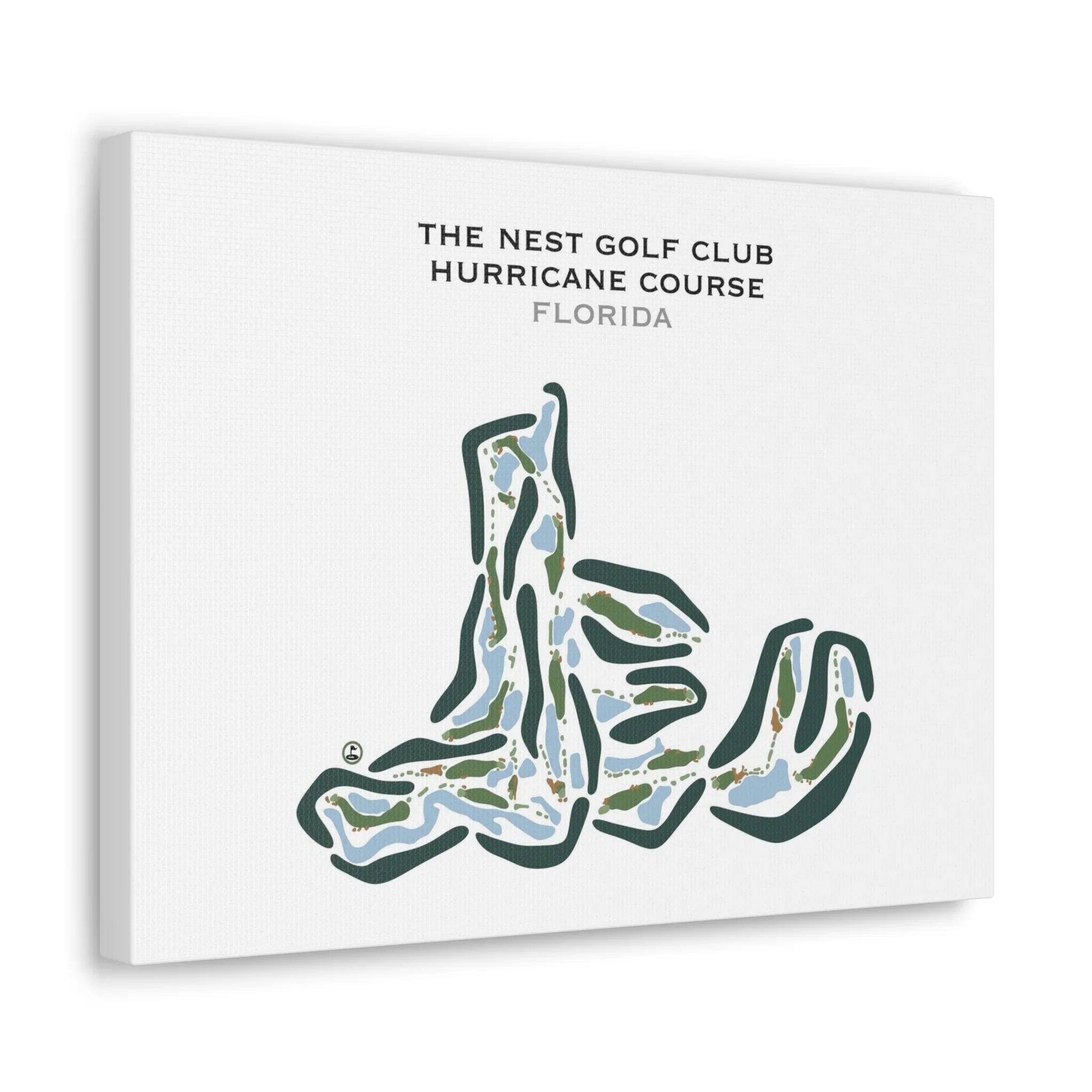 The Nest Golf Club - Hurricane Course, Florida - Printed Golf Courses