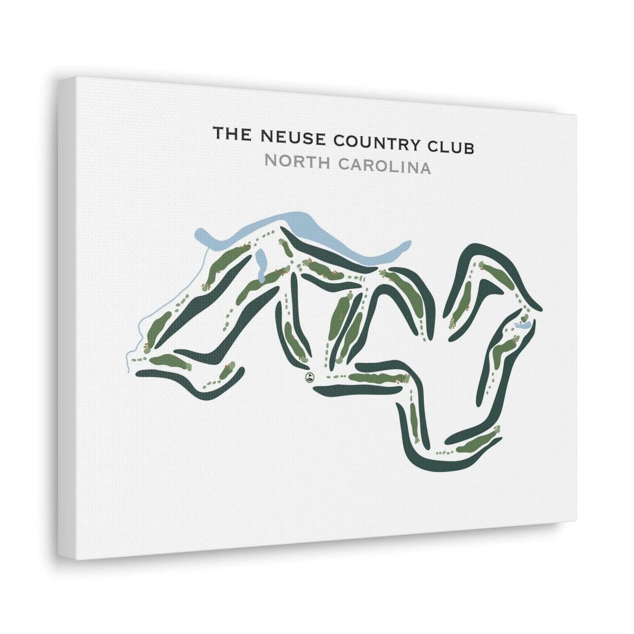 The Neuse Country Club, North Carolina - Printed Golf Course
