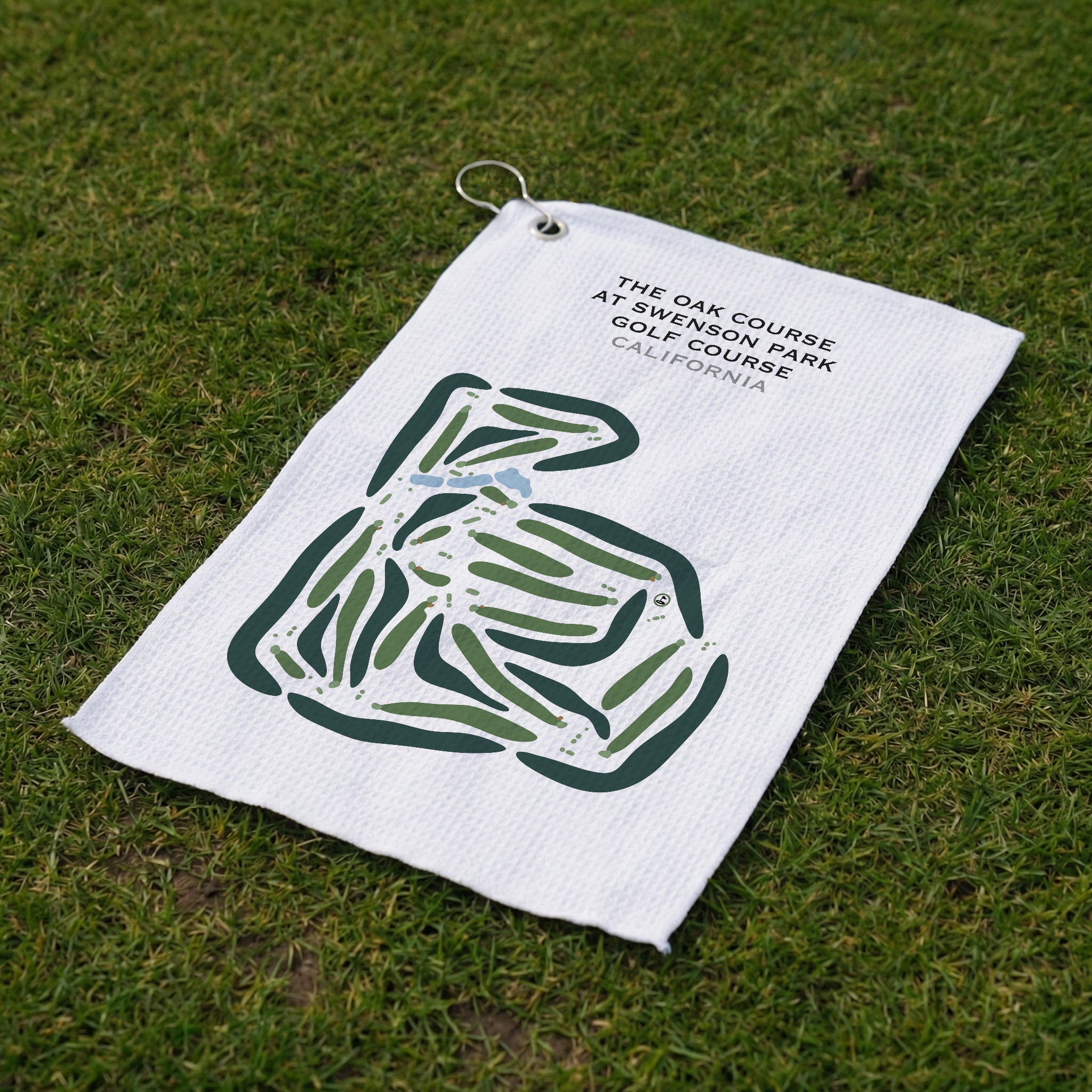 The Oak Course at Swenson Park Golf Course, California - Printed Golf Courses