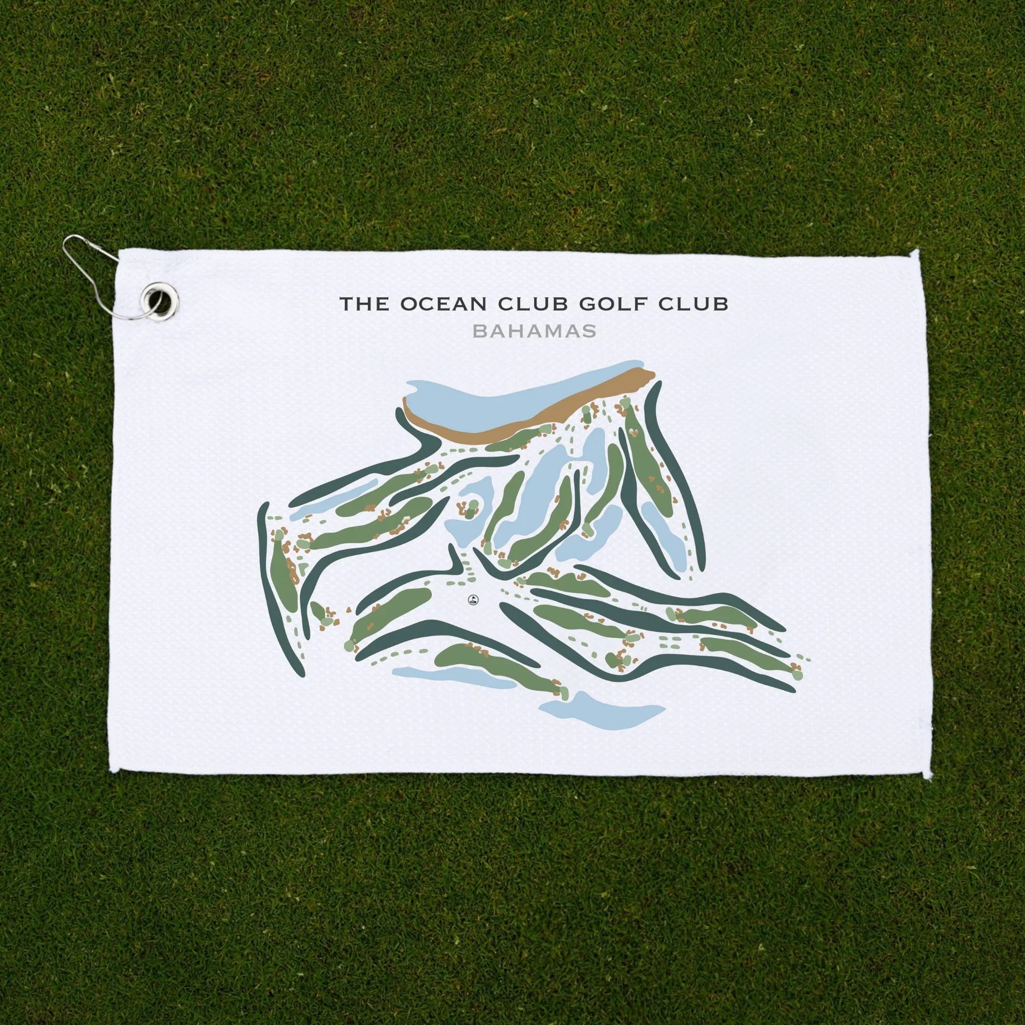 The Ocean Club Golf Club, Bahamas - Printed Golf Courses