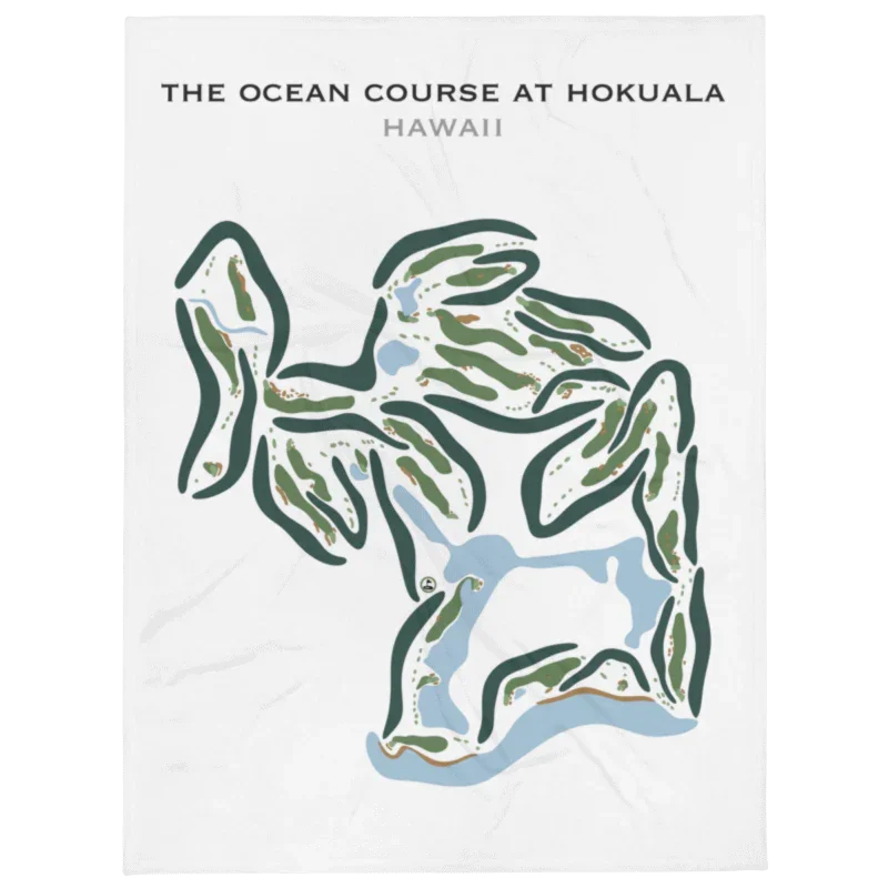 The Ocean Course at Hokuala, Hawaii - Printed Golf Courses
