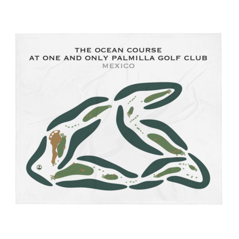 The Ocean Course at One&Only Palmilla Golf Club, Mexico - Printed Golf Courses
