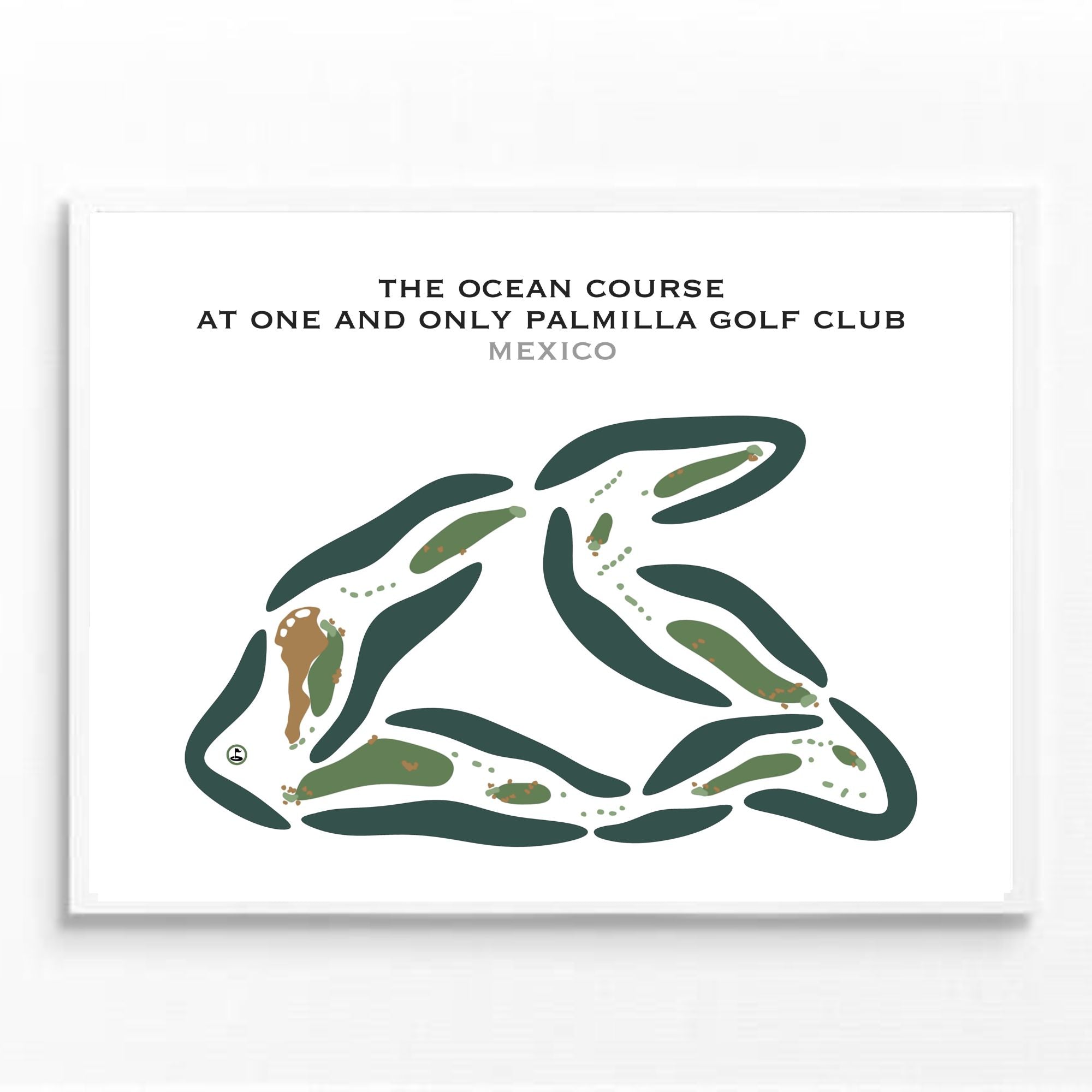 The Ocean Course at One&Only Palmilla Golf Club, Mexico - Printed Golf Courses