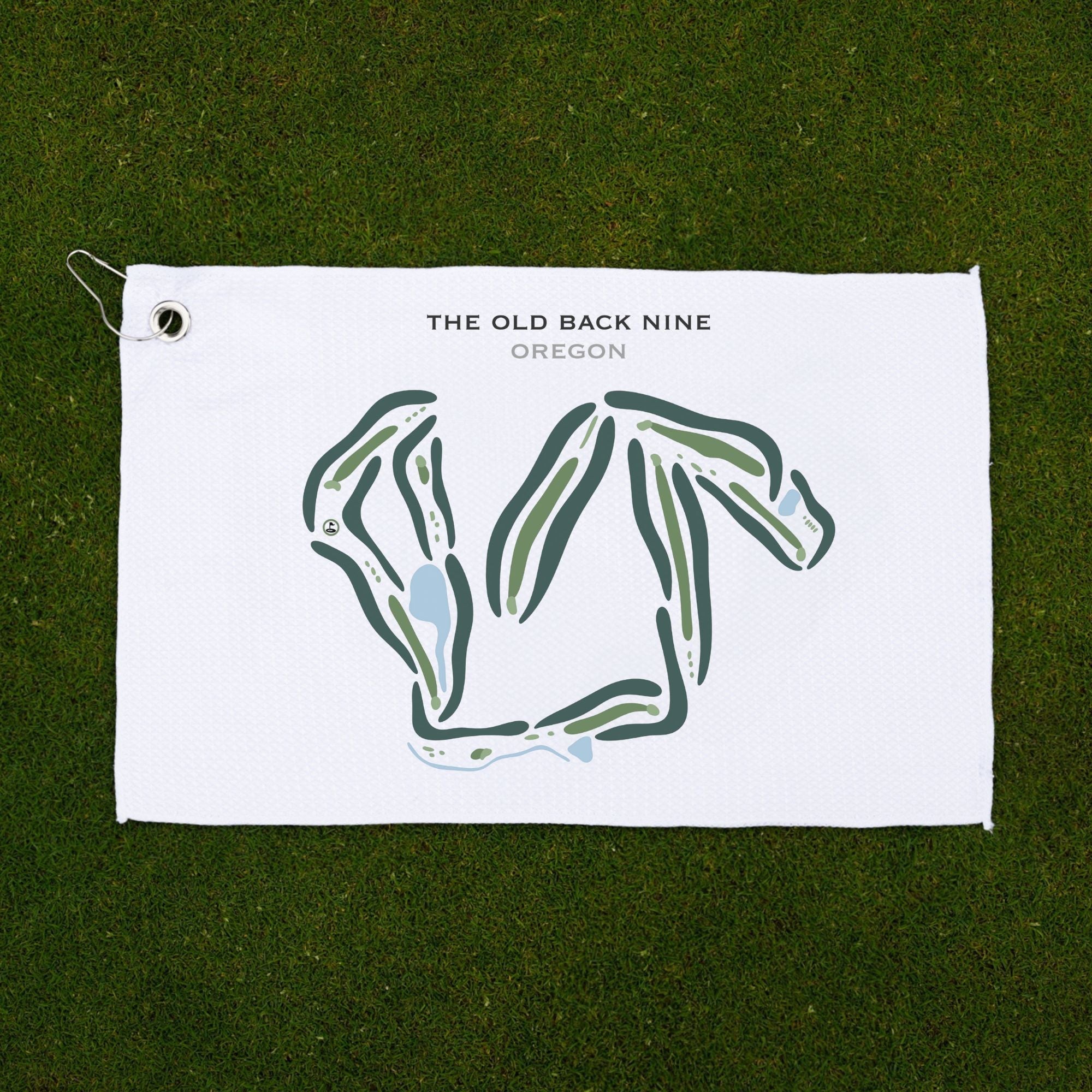 The Old Back Nine, Oregon - Printed Golf Courses