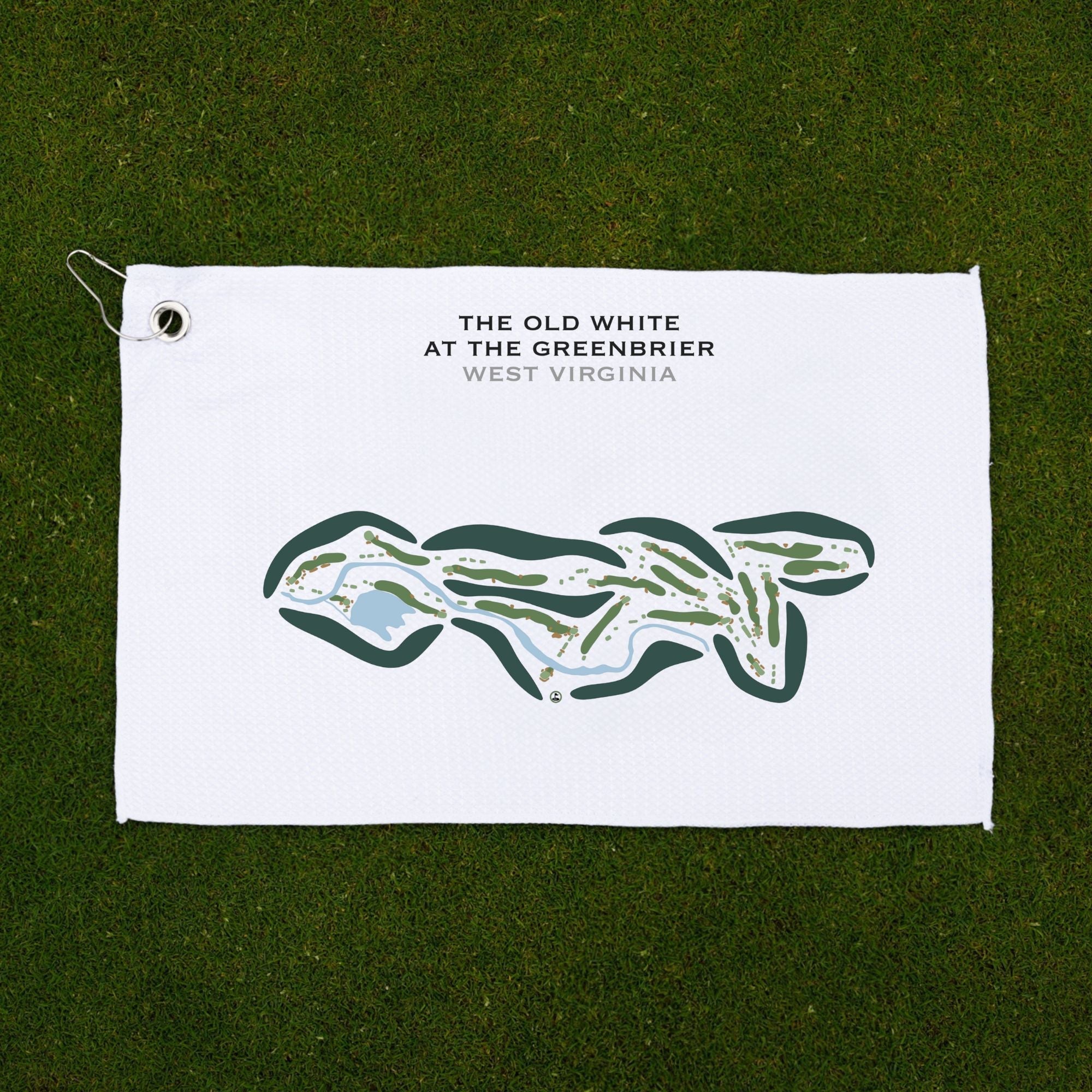 The Old White at The Greenbrier, West Virginia - Printed Golf Courses