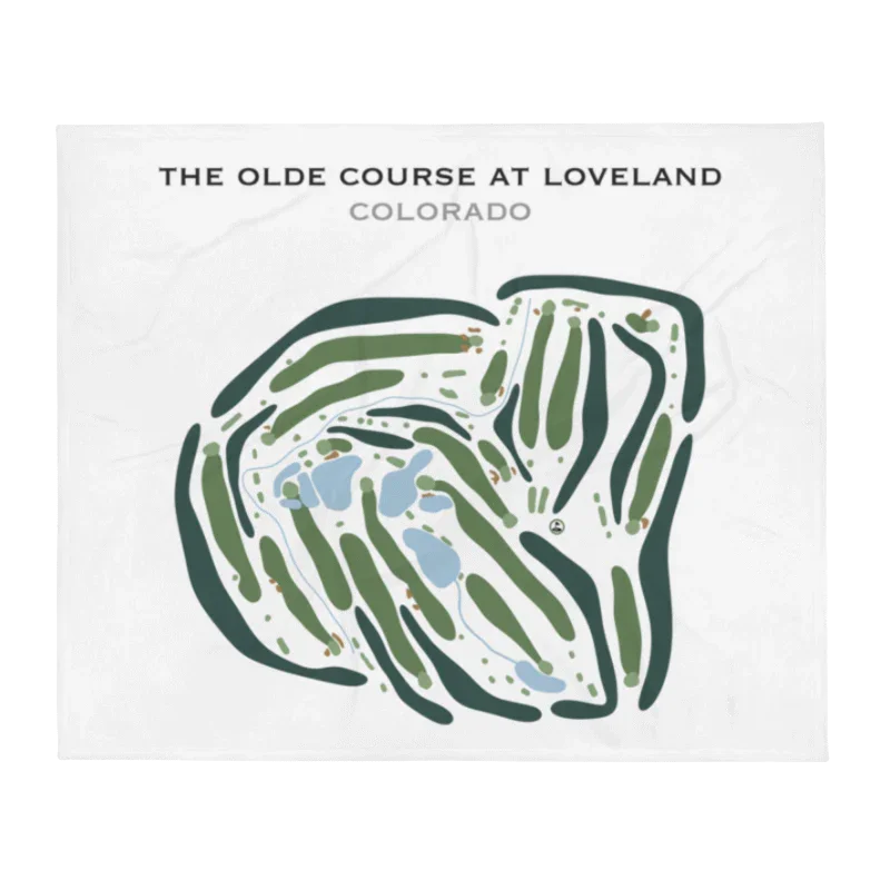 The Olde Course at Loveland, Colorado - Printed Golf Courses