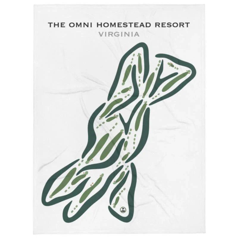 The Omni Homestead Resort, Virginia - Printed Golf Courses