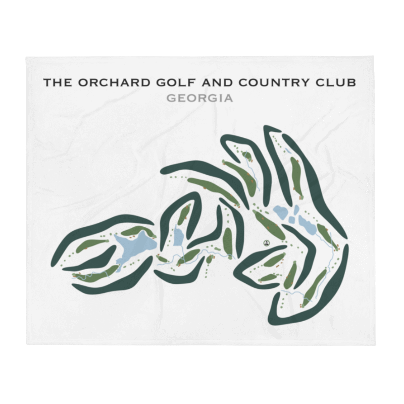 The Orchard Golf & Country Club, Georgia - Printed Golf Courses