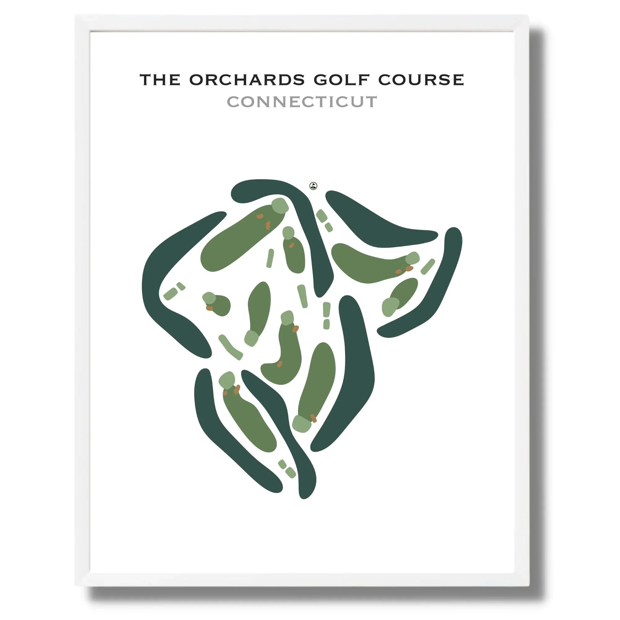 The Orchards Golf Course, Connecticut - Printed Golf Courses