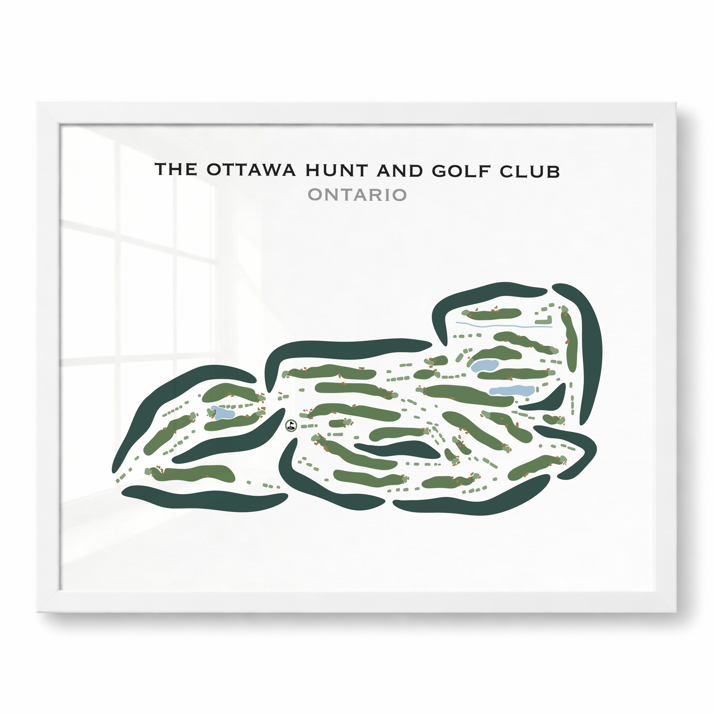 The Ottawa Hunt and Golf Club, Ontario, Canada - Printed Golf Courses