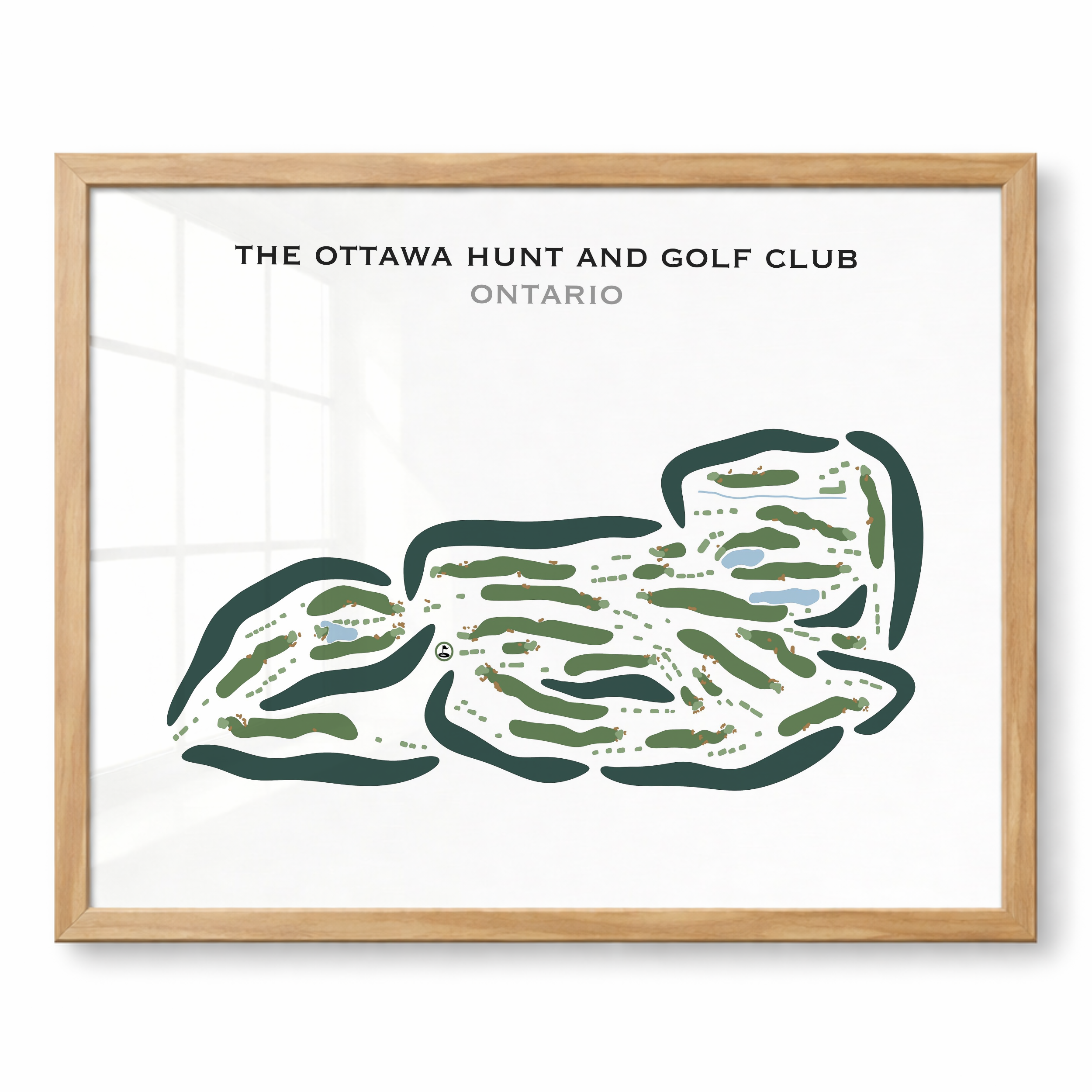 The Ottawa Hunt and Golf Club, Ontario, Canada - Printed Golf Courses