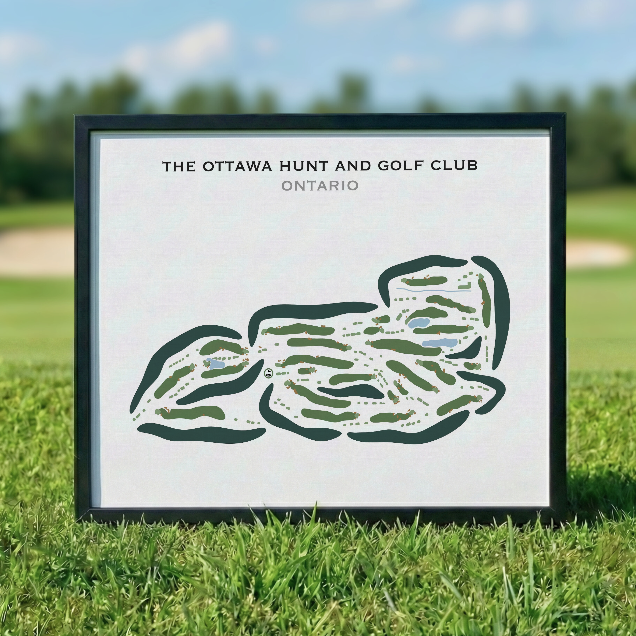 The Ottawa Hunt and Golf Club, Ontario, Canada - Printed Golf Courses