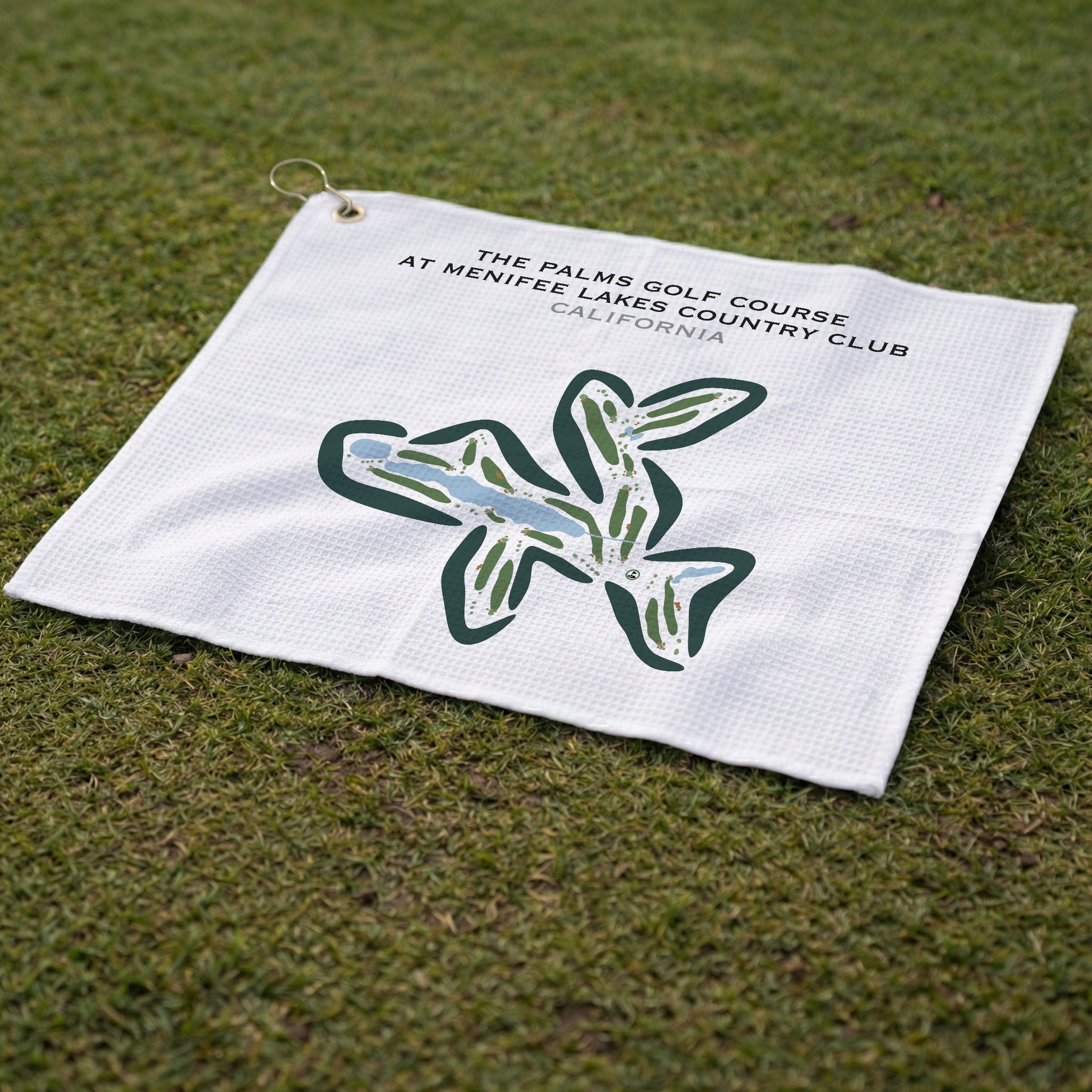 The Palms Golf Course at Menifee Lakes Country Club, California - Printed Golf Courses