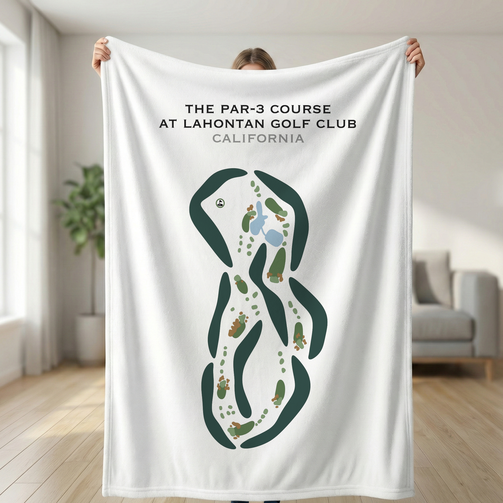 The Par-3 Course at Lahontan Golf Club, California - Printed Golf Courses