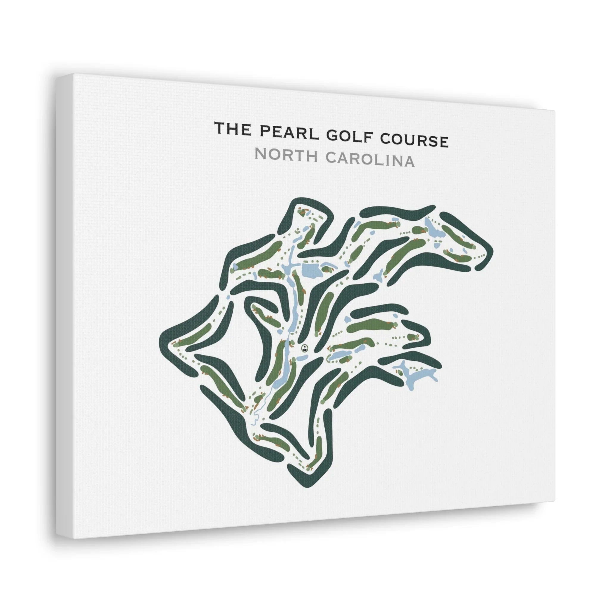 The Pearl Golf Course, North Carolina - Printed Golf Courses