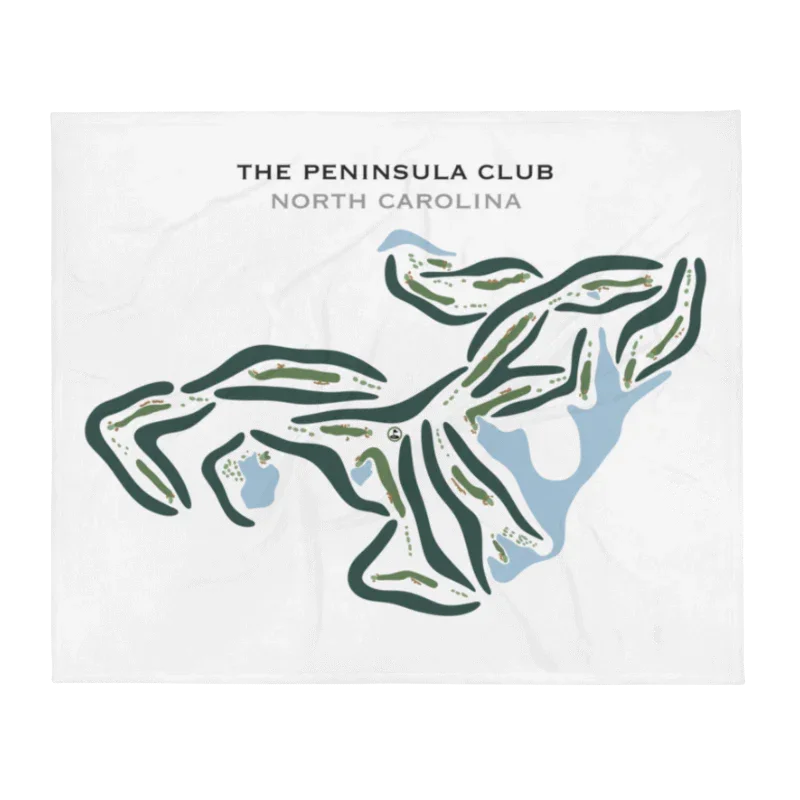 The Peninsula Club, North Carolina - Printed Golf Courses
