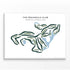 The Peninsula Club, North Carolina - Printed Golf Courses