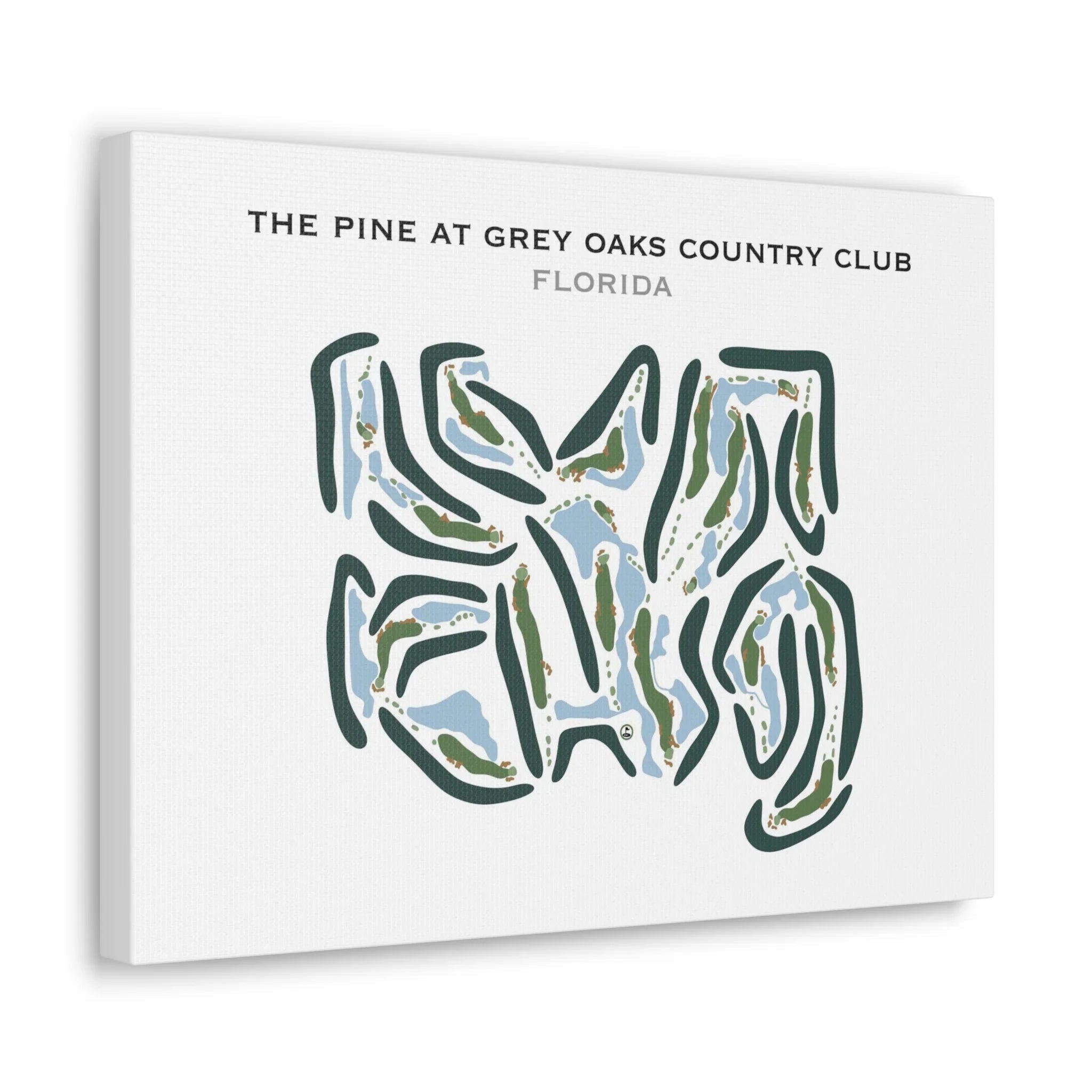 The Pine at Grey Oaks Country Club, Florida - Printed Golf Courses