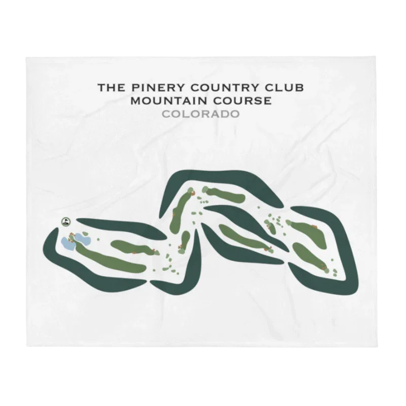 The Pinery Country Club, Mountain Course, Colorado - Printed Golf Courses