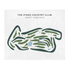 The Pines Country Club, West Virginia - Printed Golf Course