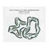 The Pines at Lake Arrowhead Golf Club, Wisconsin - Printed Golf Courses