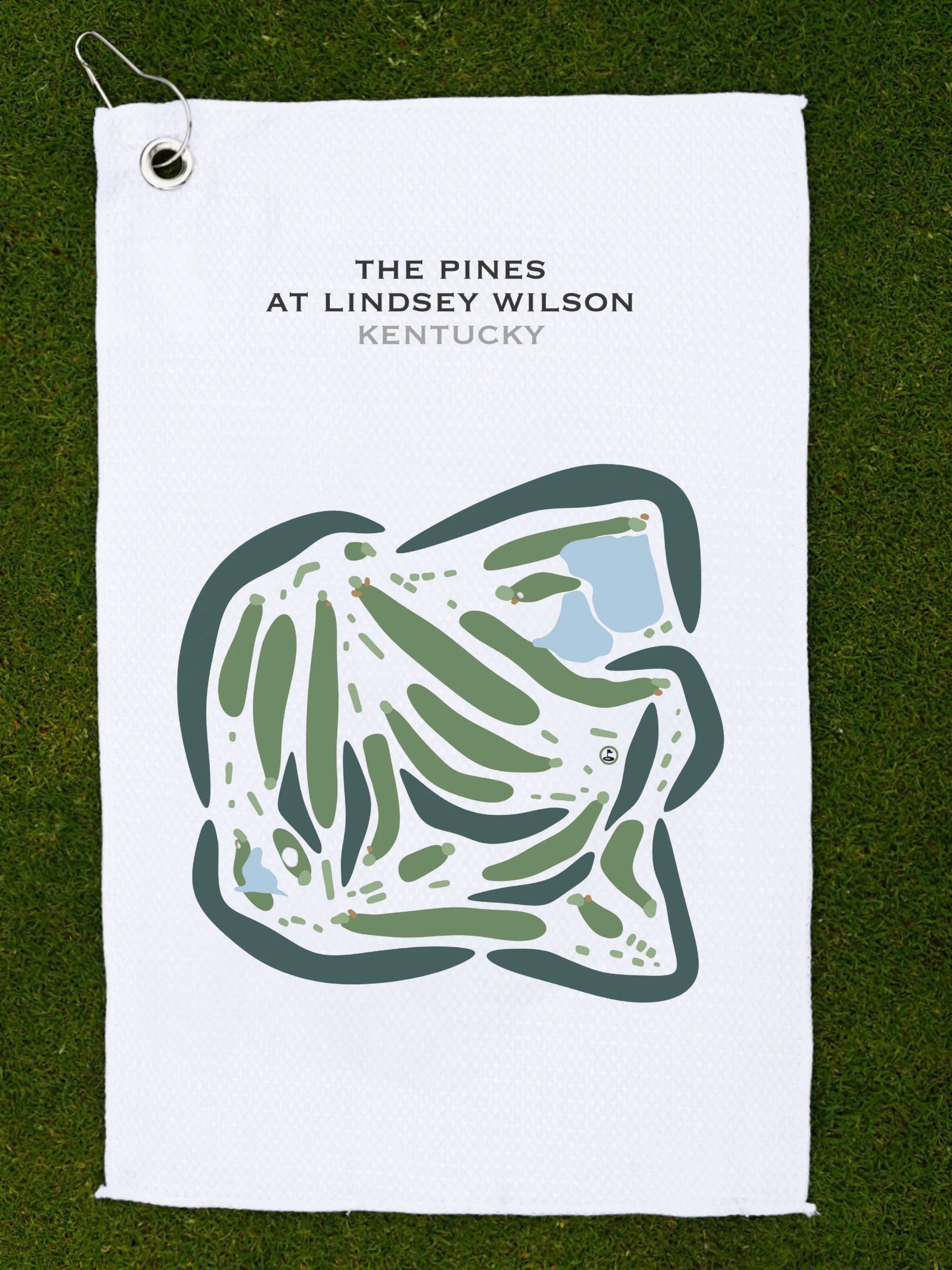 The Pines at Lindsey Wilson, Kentucky - Printed Golf Courses