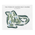 The Pines of Chatom Golf Course, Alabama - Printed Golf Courses