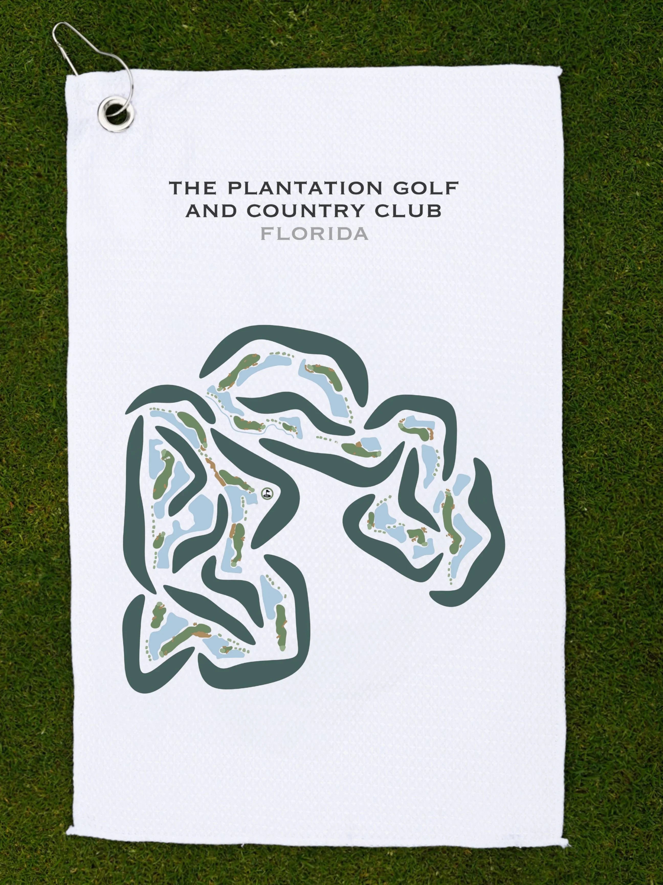 The Plantation Golf & Country Club, Florida - Printed Golf Courses