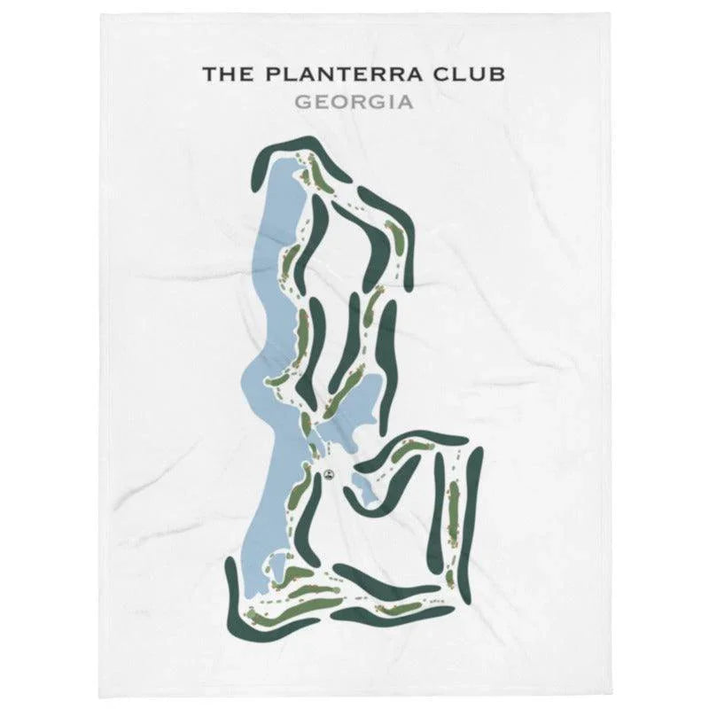 The Planterra Club, Georgia - Printed Golf Course