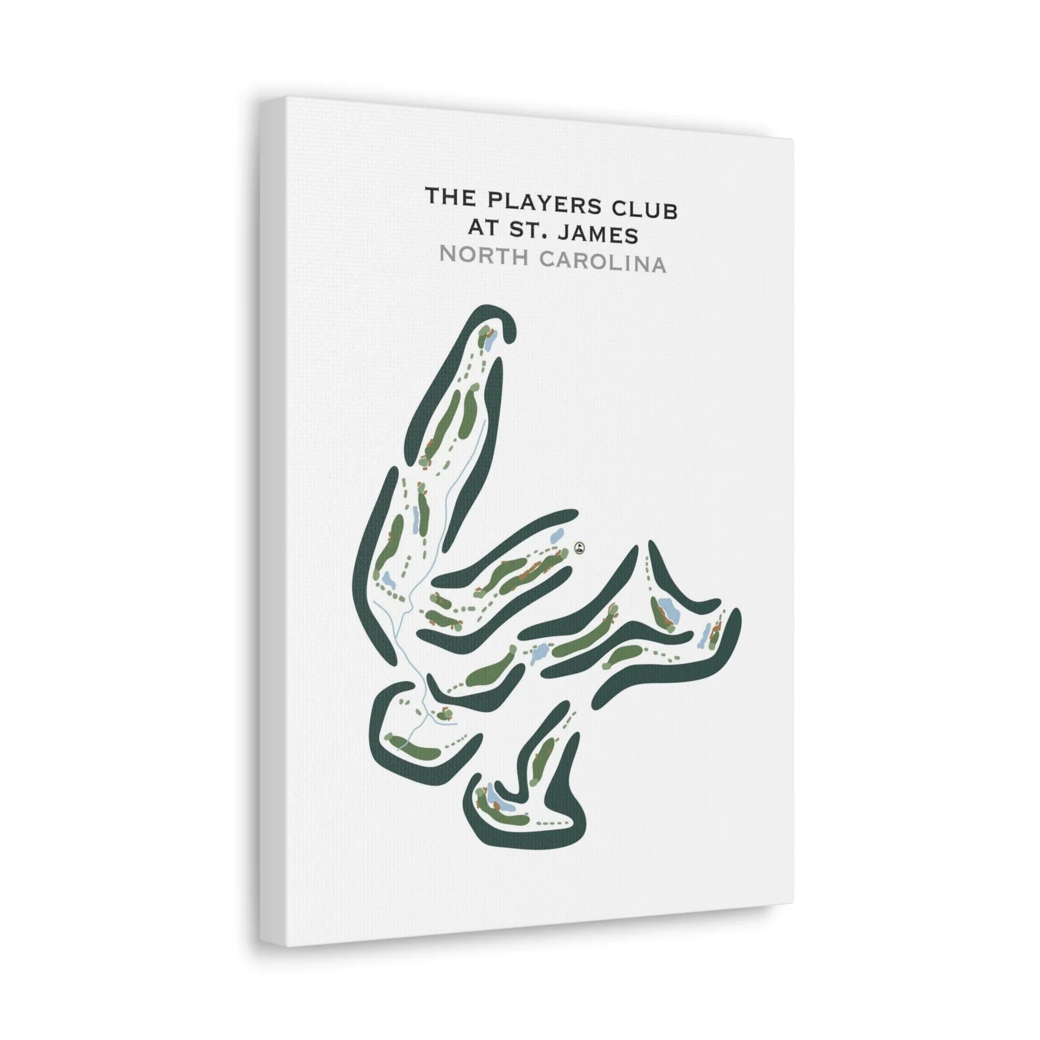 The Players Club at St. James, North Carolina - Printed Golf Courses