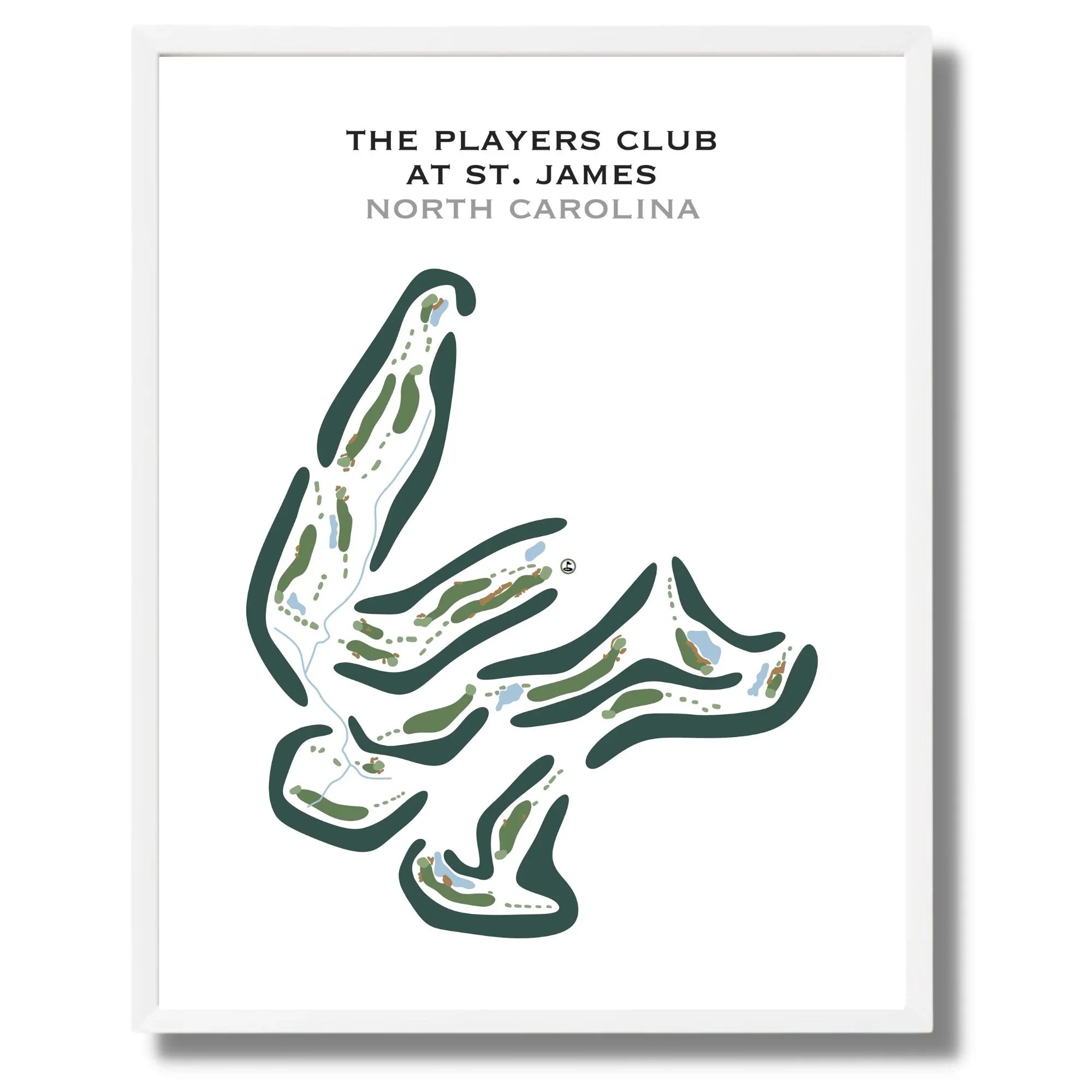 The Players Club at St. James, North Carolina - Printed Golf Courses