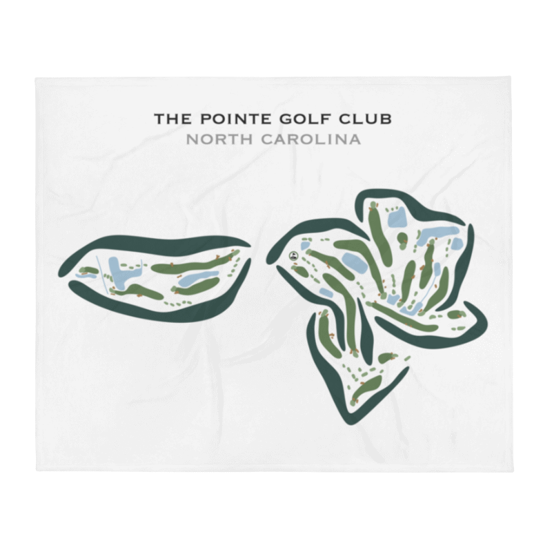 The Pointe Golf Club, North Carolina - Printed Golf Courses