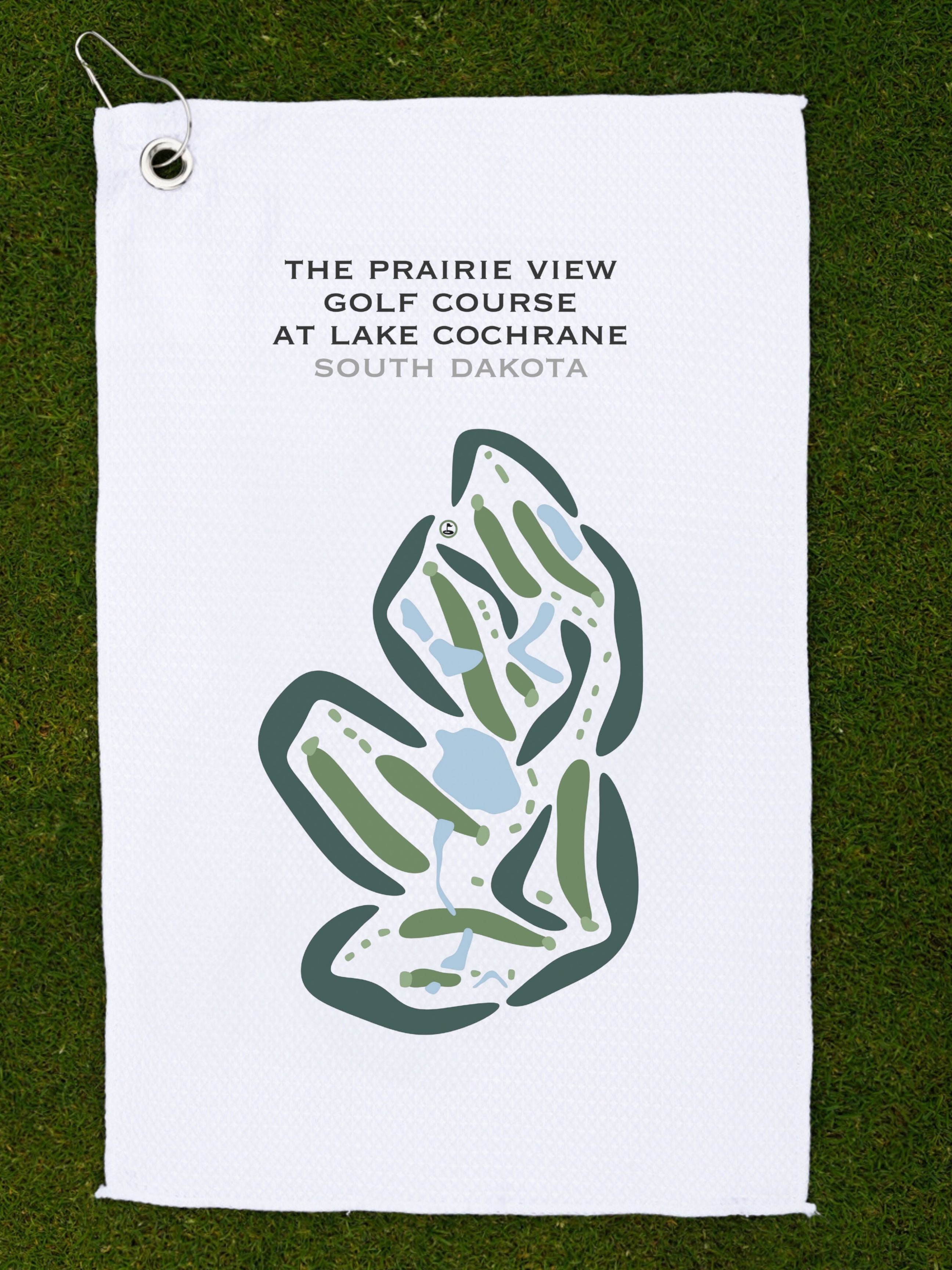 The Prairie View Golf Course, South Dakota - Printed Golf Courses