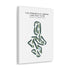 The Preserve At Jordan Lake Golf Club, North Carolina - Printed Golf Courses