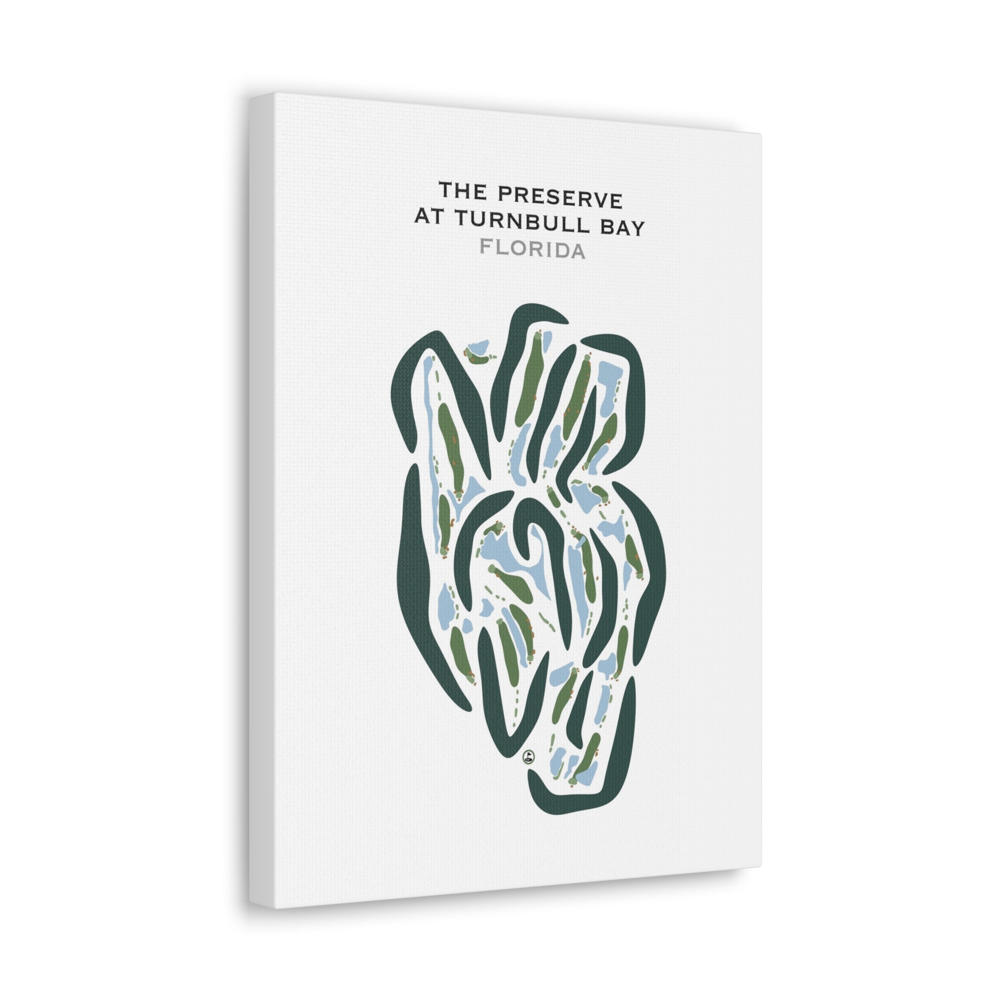 The Preserve At Turnbull Bay, Florida - Printed Golf Courses