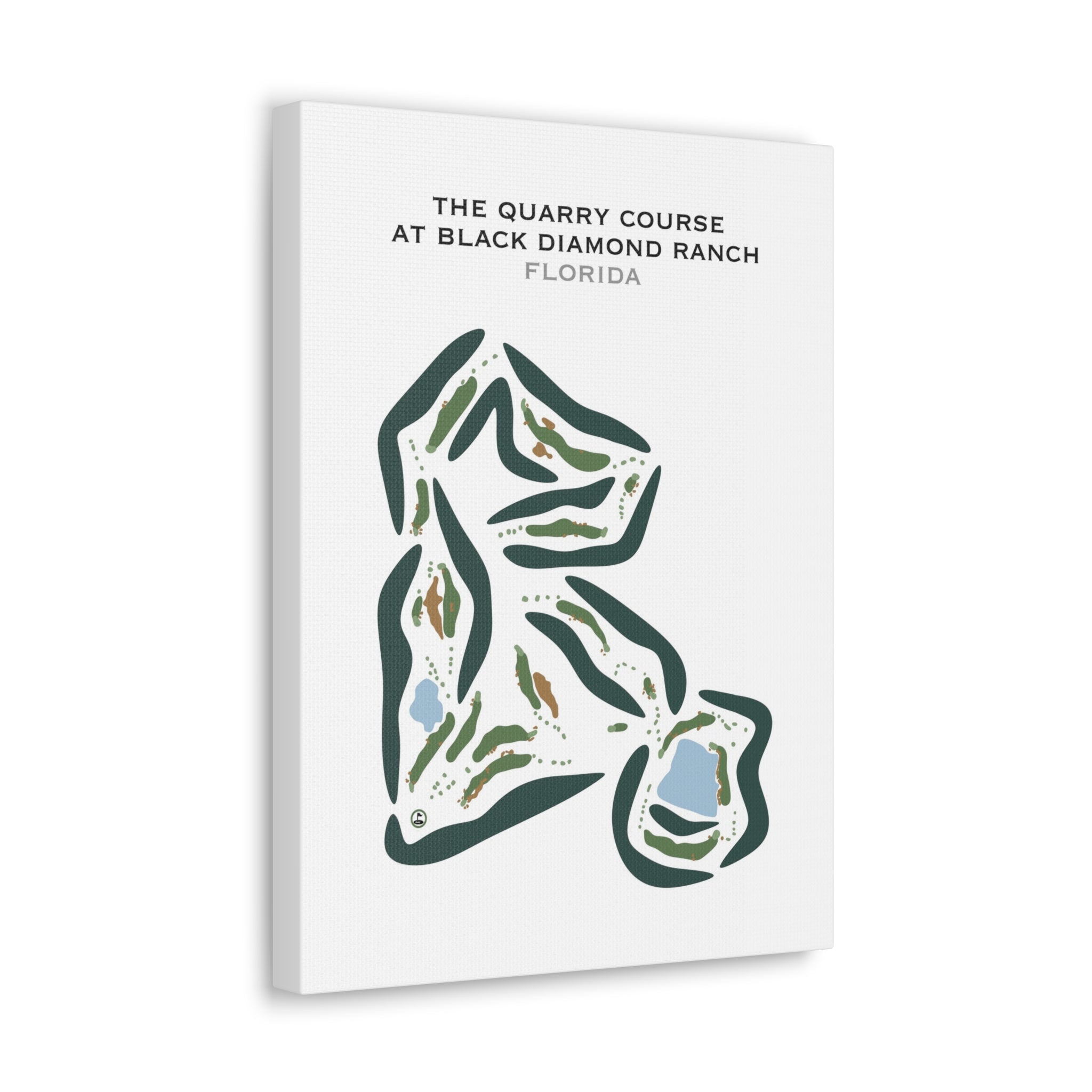 The Quarry Golf at Black Diamond Ranch, Florida - Printed Golf Courses