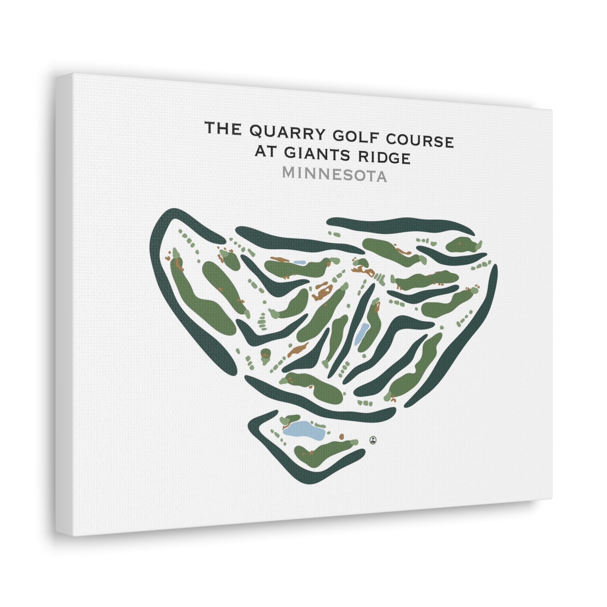The Quarry at Giants Ridge, Minnesota - Printed Golf Courses