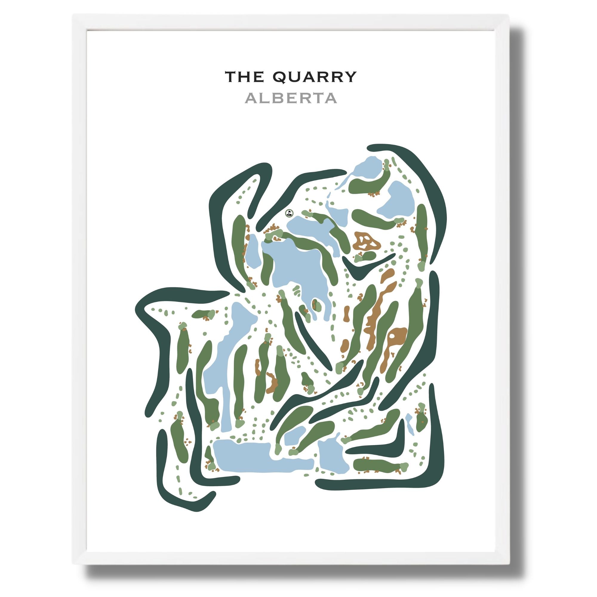 The Quarry, Alberta - Printed Golf Courses