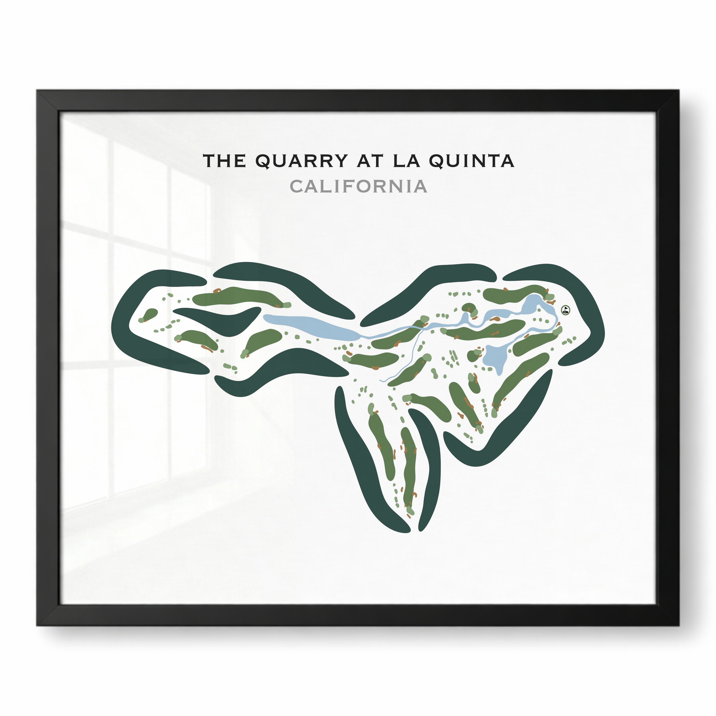 The Quarry at La Quinta, California - Printed Golf Courses