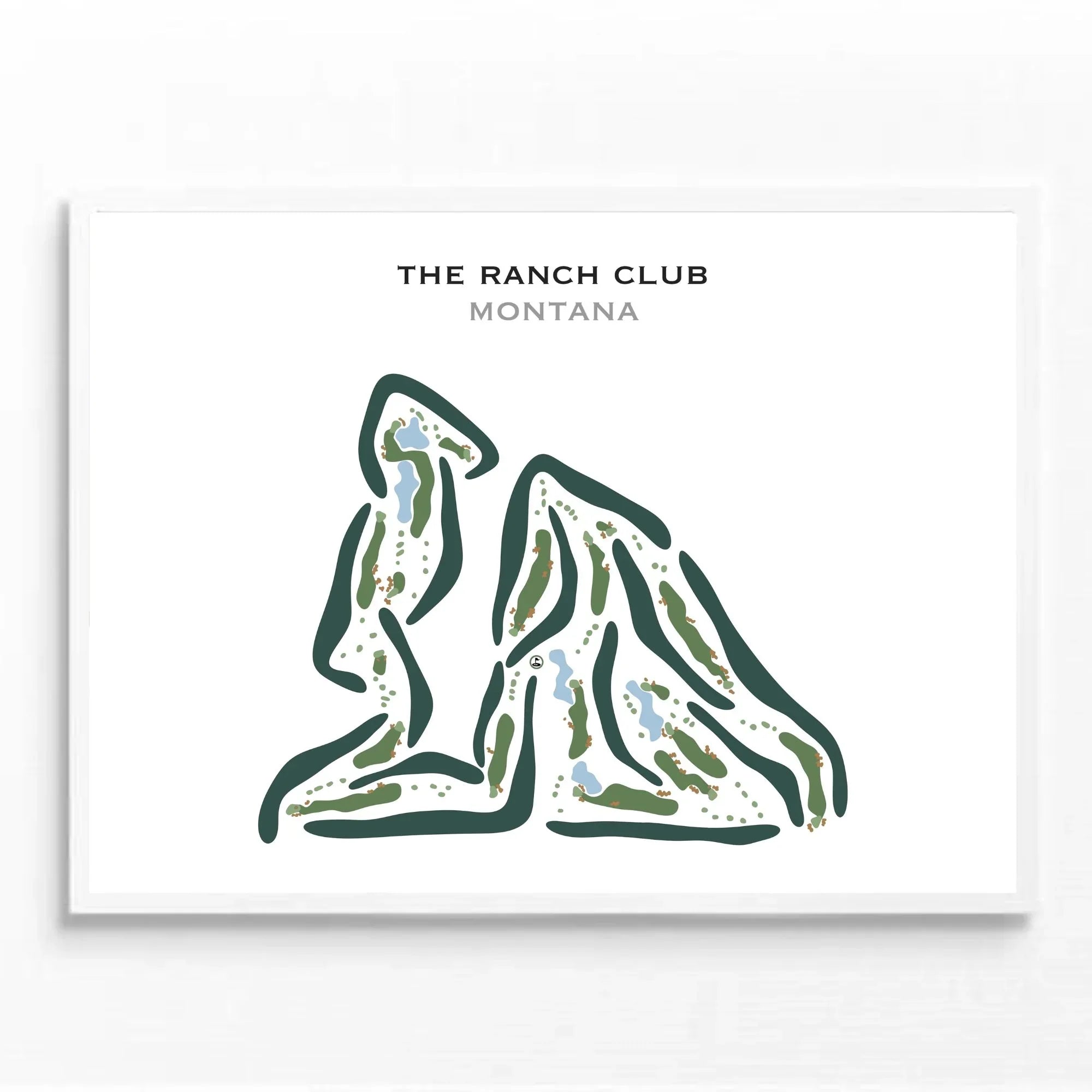 The Ranch Club, Montana - Printed Golf Courses
