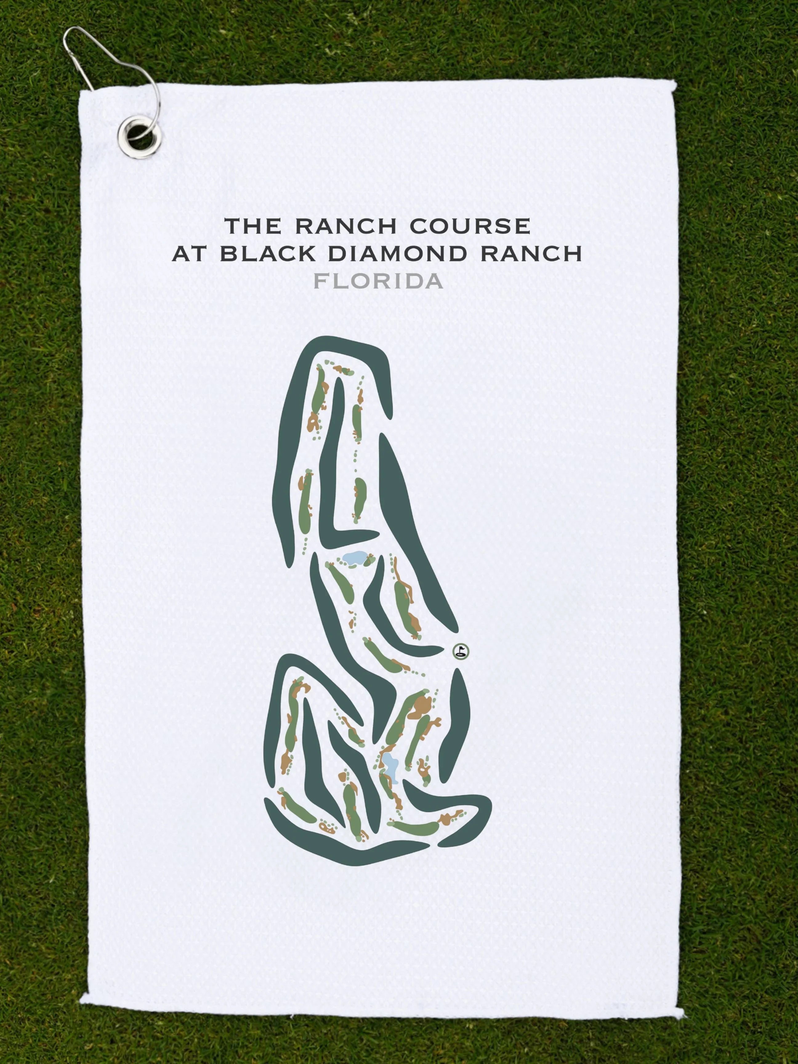 The Ranch Course at Black Diamond Ranch, Florida - Printed Golf Courses