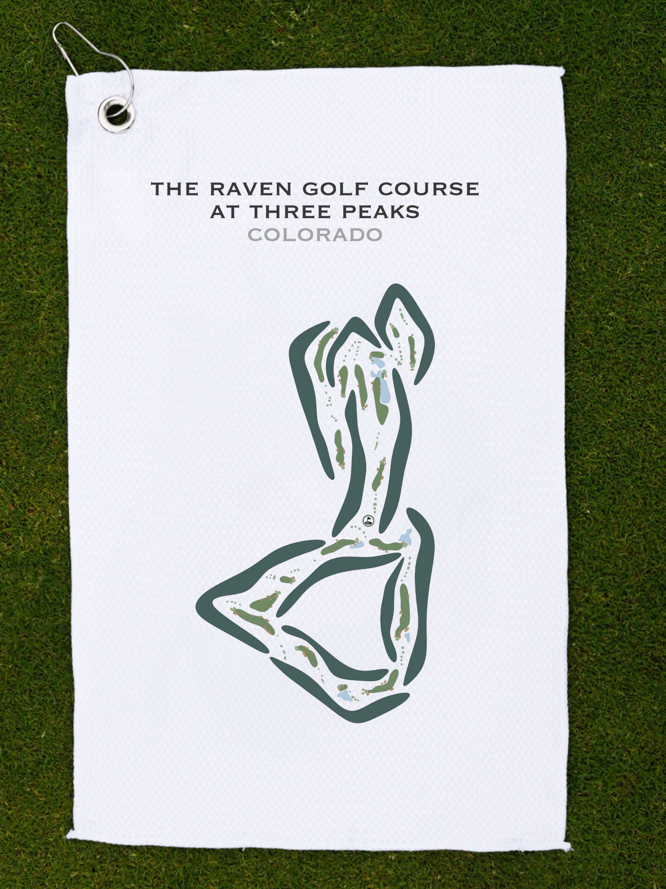 Raven Golf Club At Three Peaks, Colorado - Printed Golf Courses