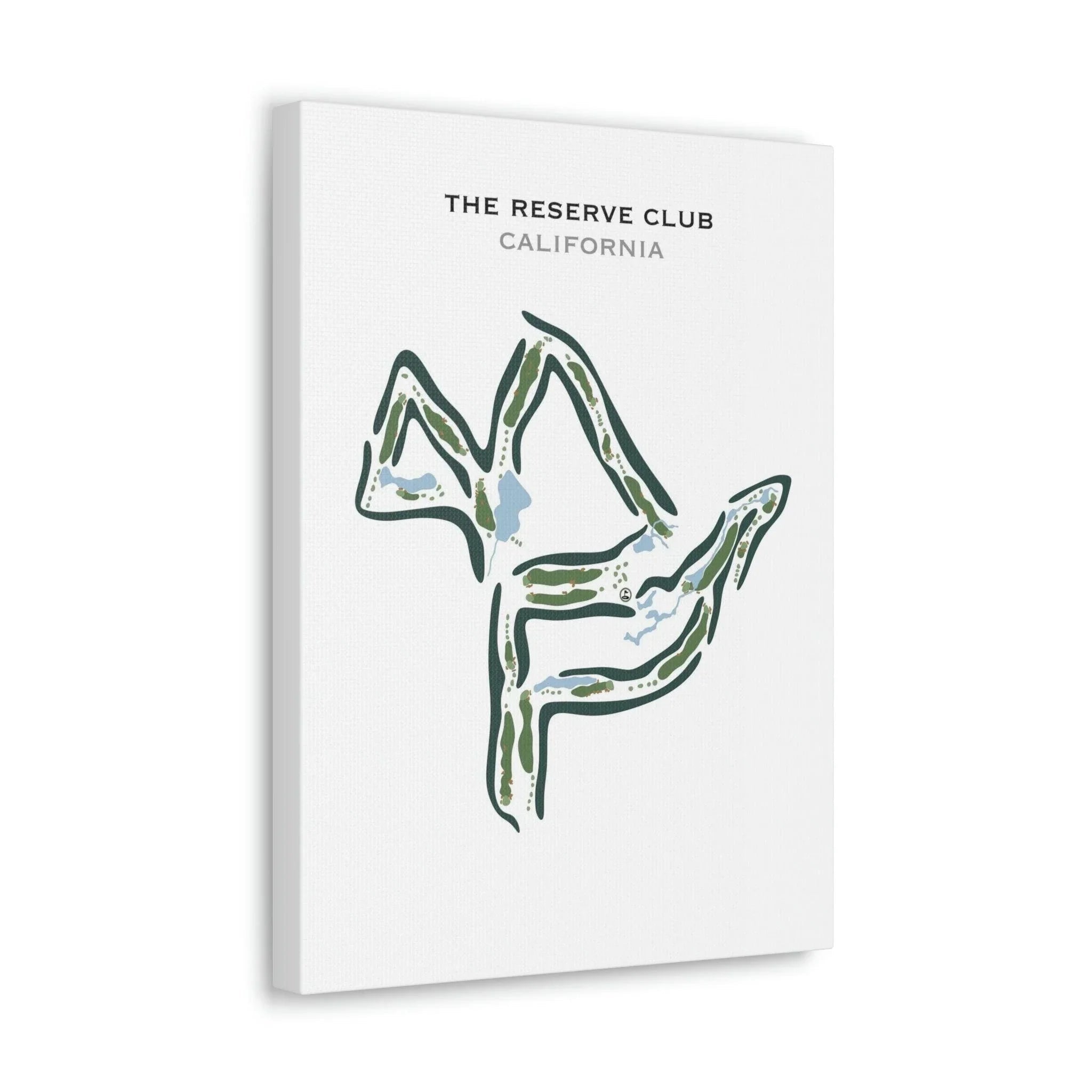 The Reserve Club, California - Printed Golf Courses