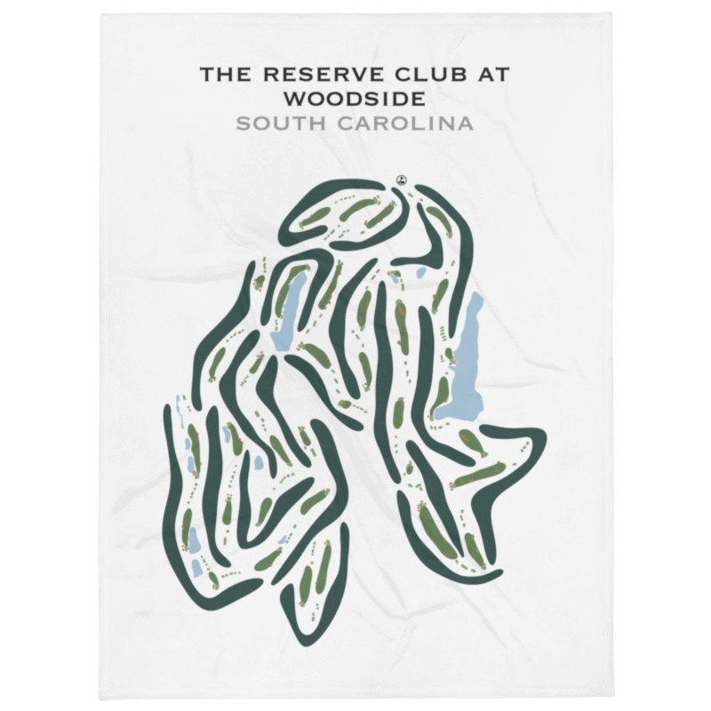 The Reserve Club At Woodside, South Carolina - Printed Golf Courses