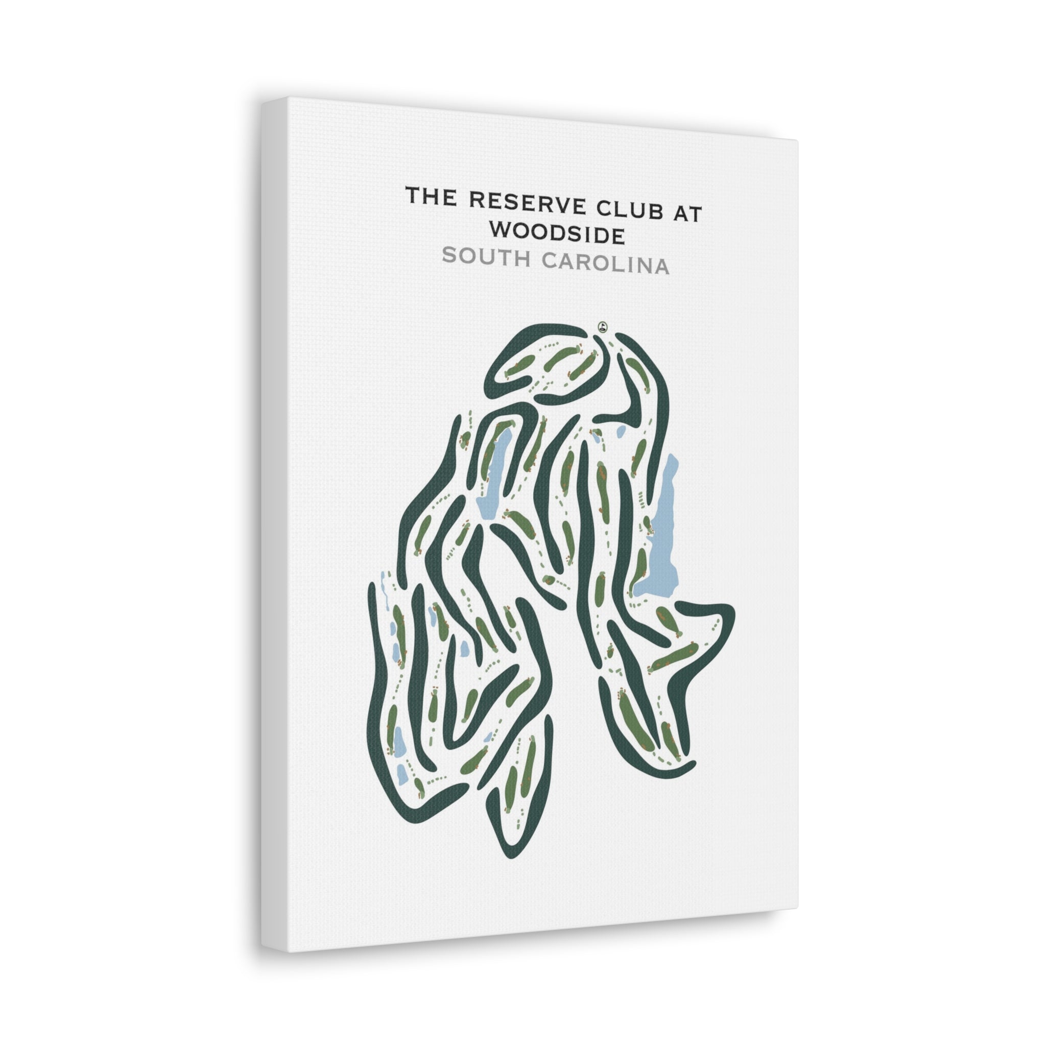 The Reserve Club At Woodside, South Carolina - Printed Golf Courses
