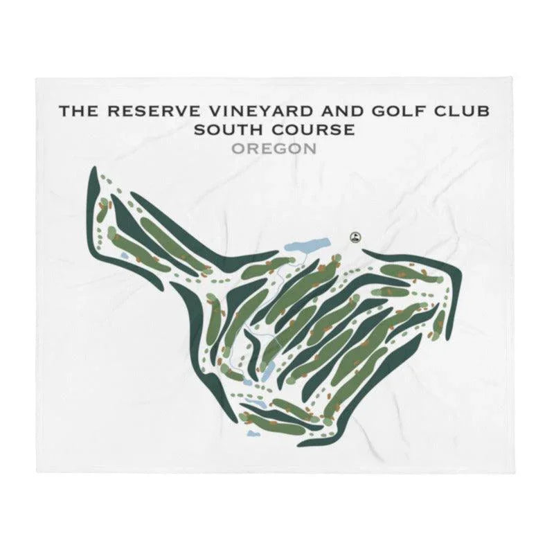The Reserve Vineyard and Golf Club, South Course, Oregon - Printed Golf Courses