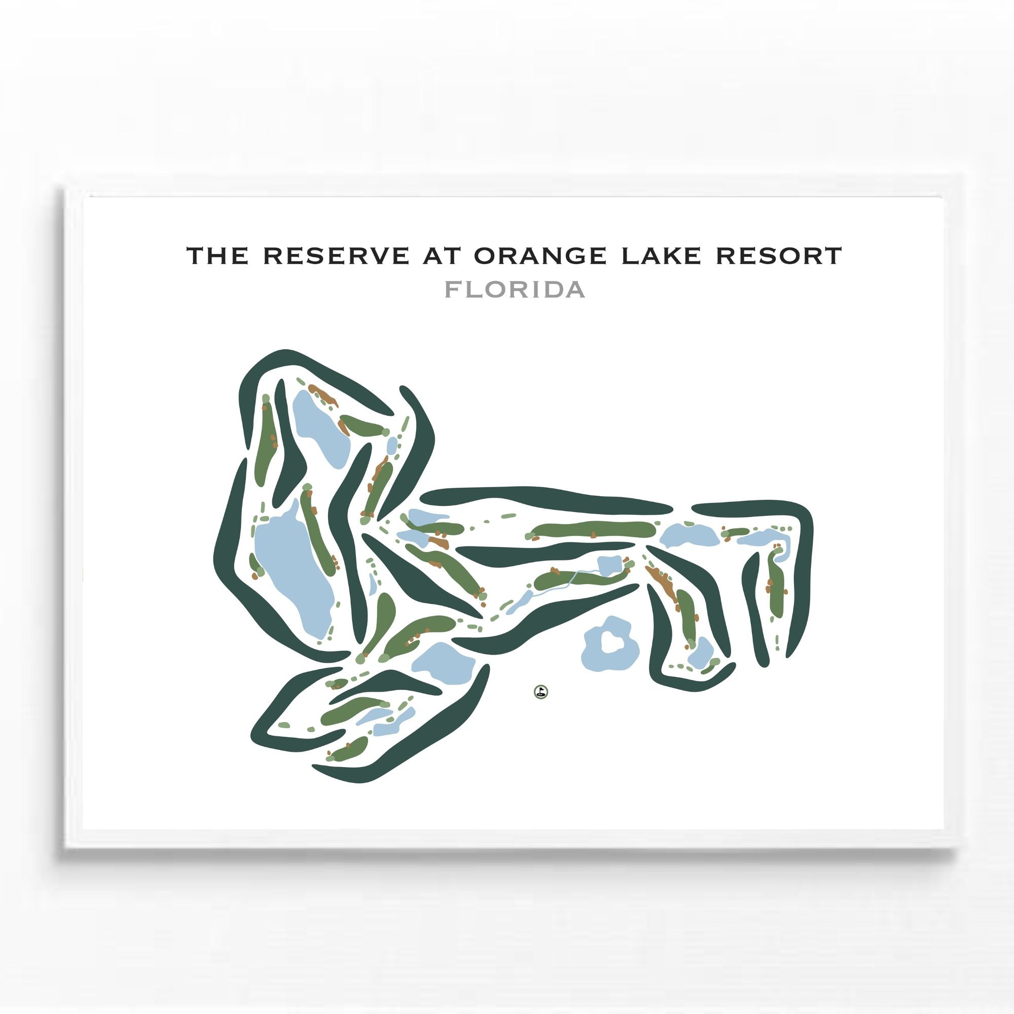 The Reserve at Orange Lake Resort, Florida - Printed Golf Courses