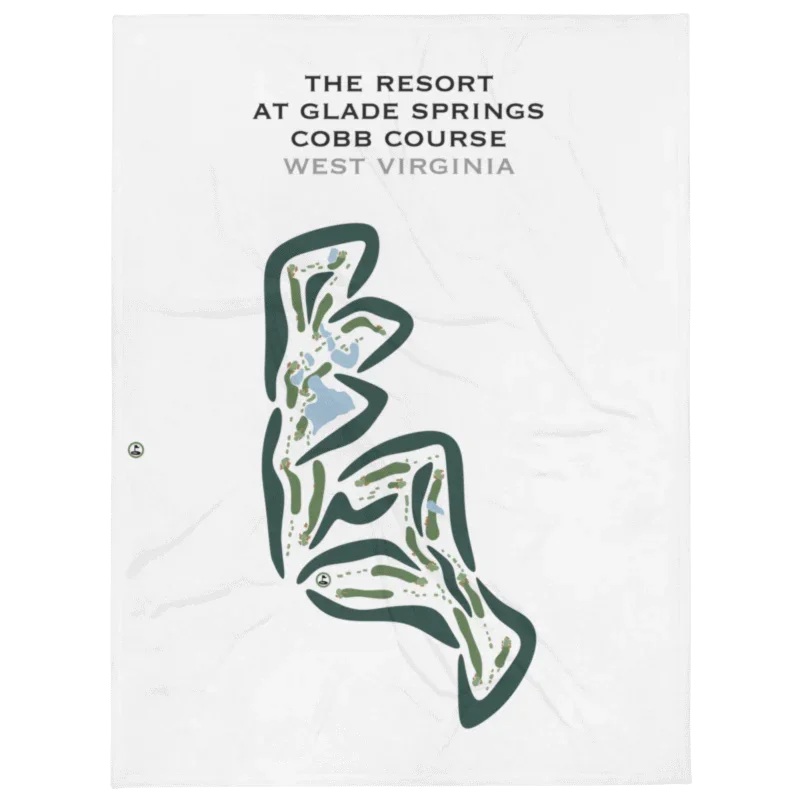 The Resort at Glade Springs, Cobb Course, West Virginia - Printed Golf Course