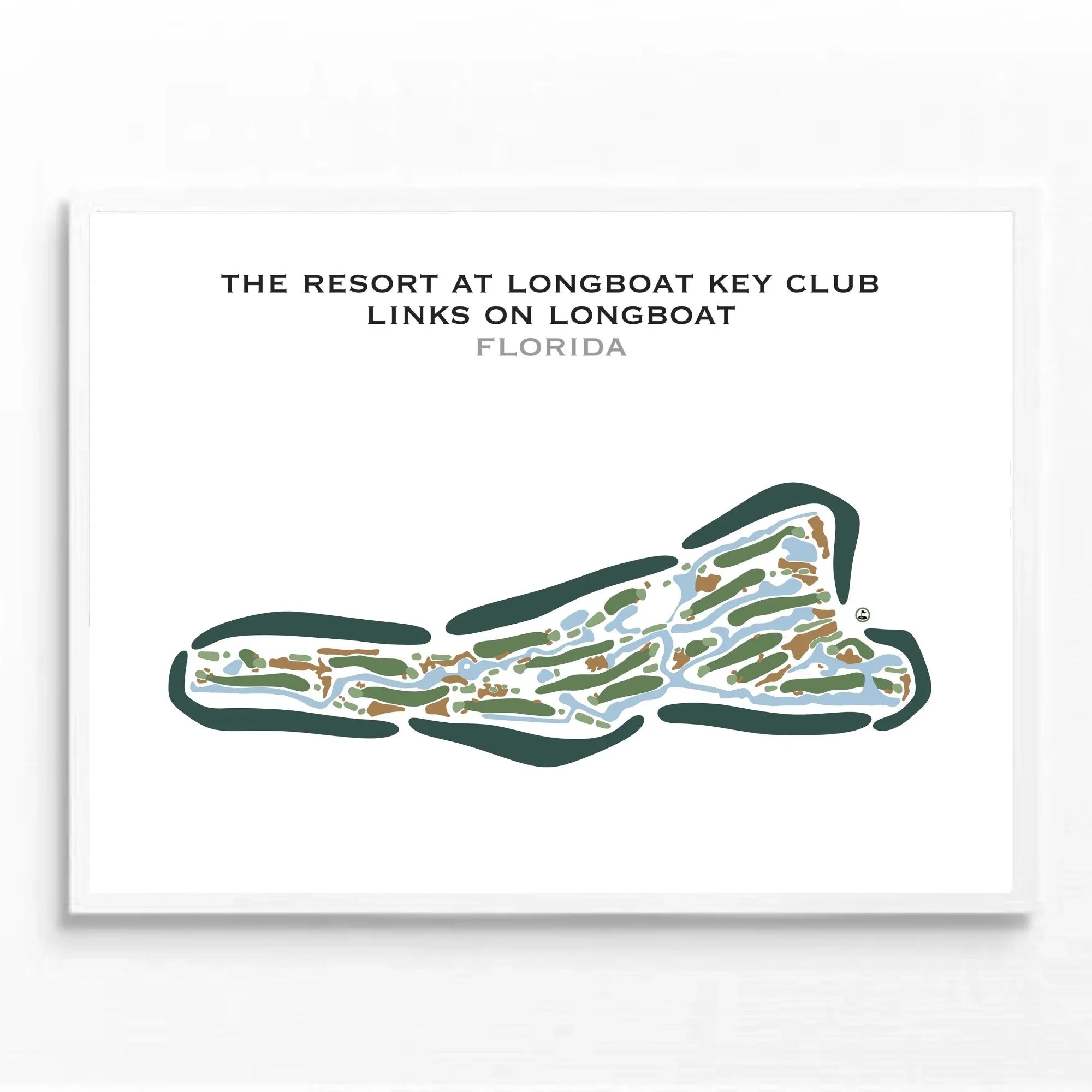 The Resort at Longboat Key Club - Links on Longboat, Florida - Printed Golf Courses