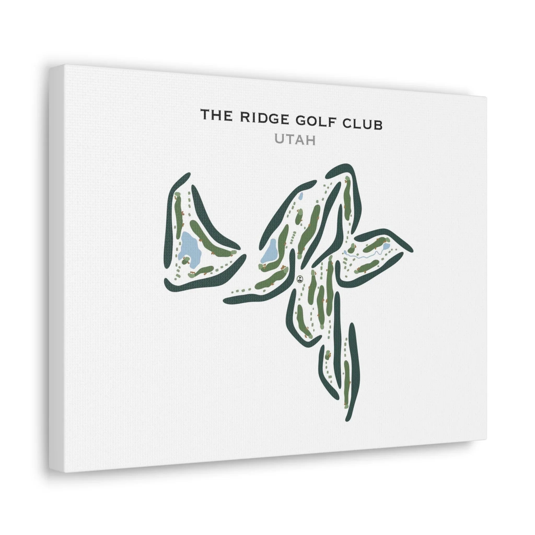 The Ridge Golf Club, Utah - Printed Golf Course